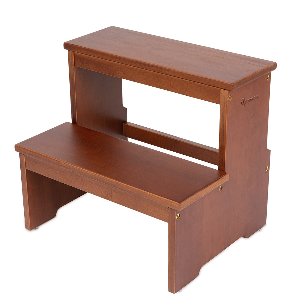 Bamboo Two Step Stool StrongTek